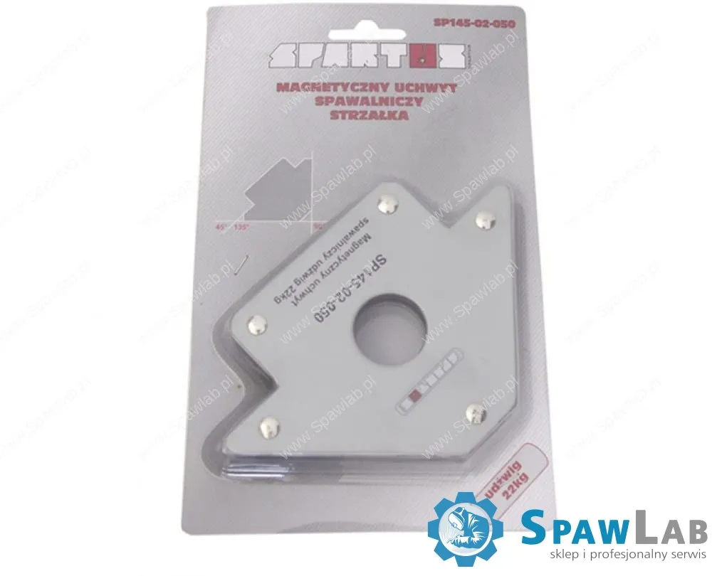 Spartus Magnetyczny uchwyt spawalniczy strzałka udźwig: 22kg, zdjęcie 2