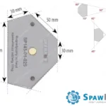 Spartus Magnetyczny uchwyt spawalniczy udźwig: 11kg