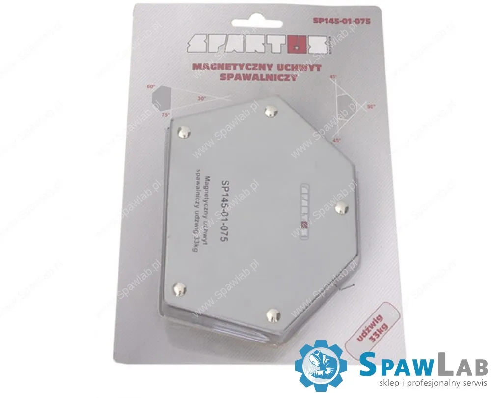 Spartus Magnetyczny uchwyt spawalniczy udźwig: 33kg, zdjęcie 2