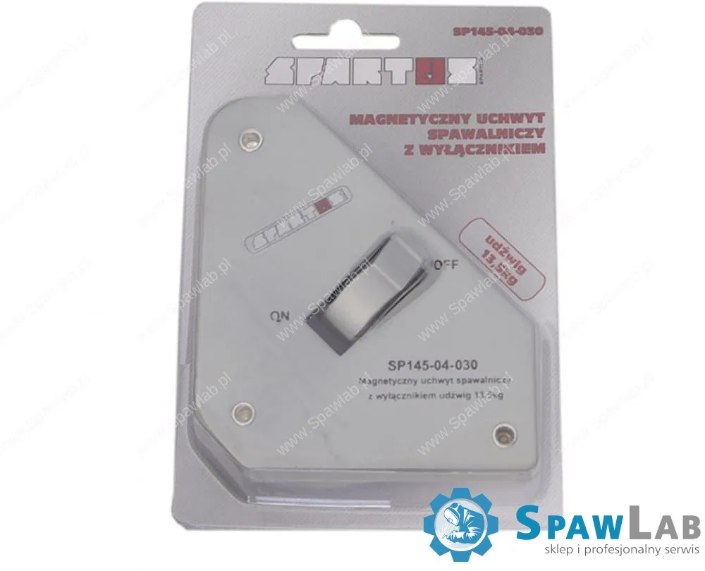 Spartus Magnetyczny uchwyt spawalniczy z wyłącznikiem udźwig: 13,5kg, zdjęcie 2
