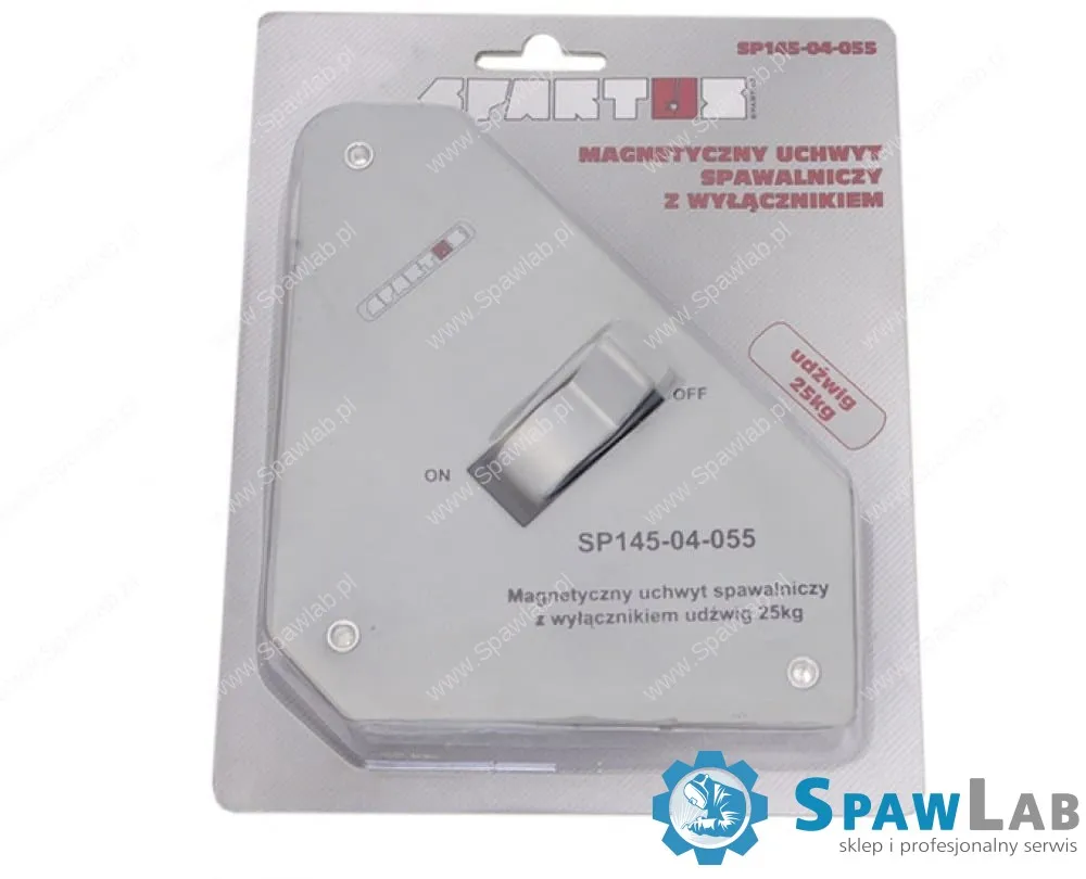 Spartus Magnetyczny uchwyt spawalniczy z wyłącznikiem udźwig: 25kg, zdjęcie 2