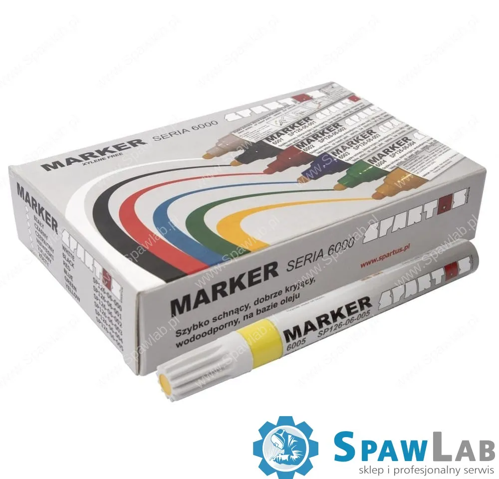 Spartus Marker SPARTUS® 6002 kolor czerwony, zdjęcie 3