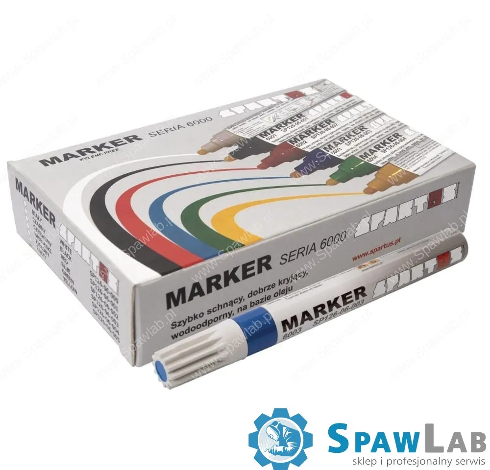 Spartus Marker SPARTUS® 6003 kolor niebieski, zdjęcie 3