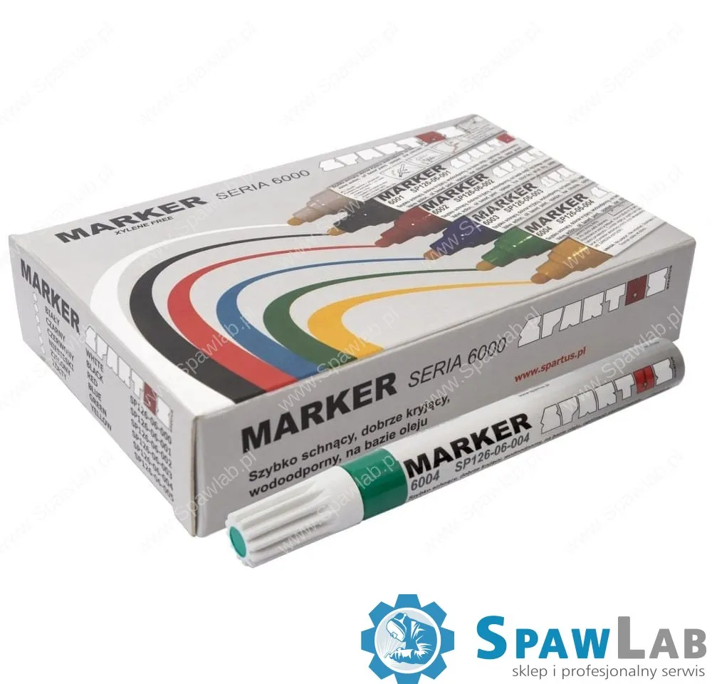 Spartus Marker SPARTUS® 6004 kolor zielony, zdjęcie 3