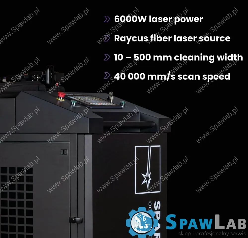 Spartus Oczyszczarka laserowa SPARTUS Easy 6000CL, zdjęcie 2