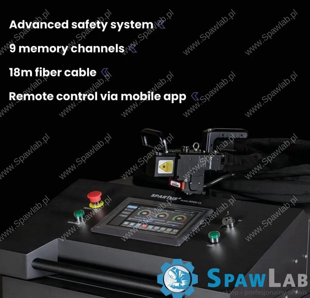 Spartus Oczyszczarka laserowa SPARTUS Easy 6000CL, zdjęcie 3