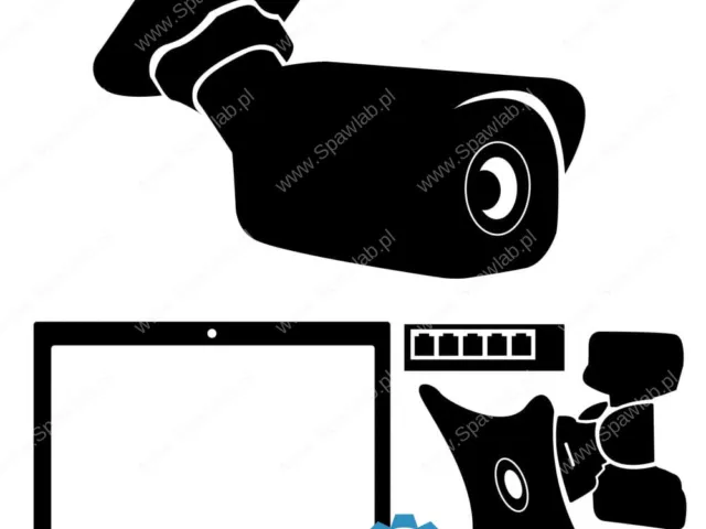 Spartus [opcja dodatkowa] Zestaw do monitorowania celi spawalniczej (kamera, uchwyt ścienny, ekran 10”)