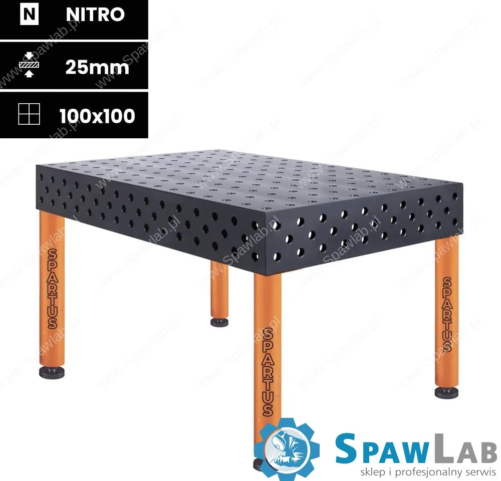 Spartus [Outlet] Maximus 3D 1500 x 1000 x 200 [4 nogi ze stopami L=620]