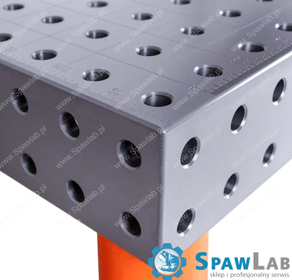 Spartus [Outlet] Stół spawalniczy Spartus Hermes 3D 1500x1500x100mm | system D16 | 5 nóg z kółkami L=650mm, zdjęcie 3