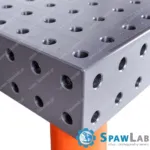 Spartus [Outlet] Stół spawalniczy Spartus Hermes 3D 1500x1500x100mm | system D16 | 5 nóg z kółkami L=650mm, zdjęcie 3