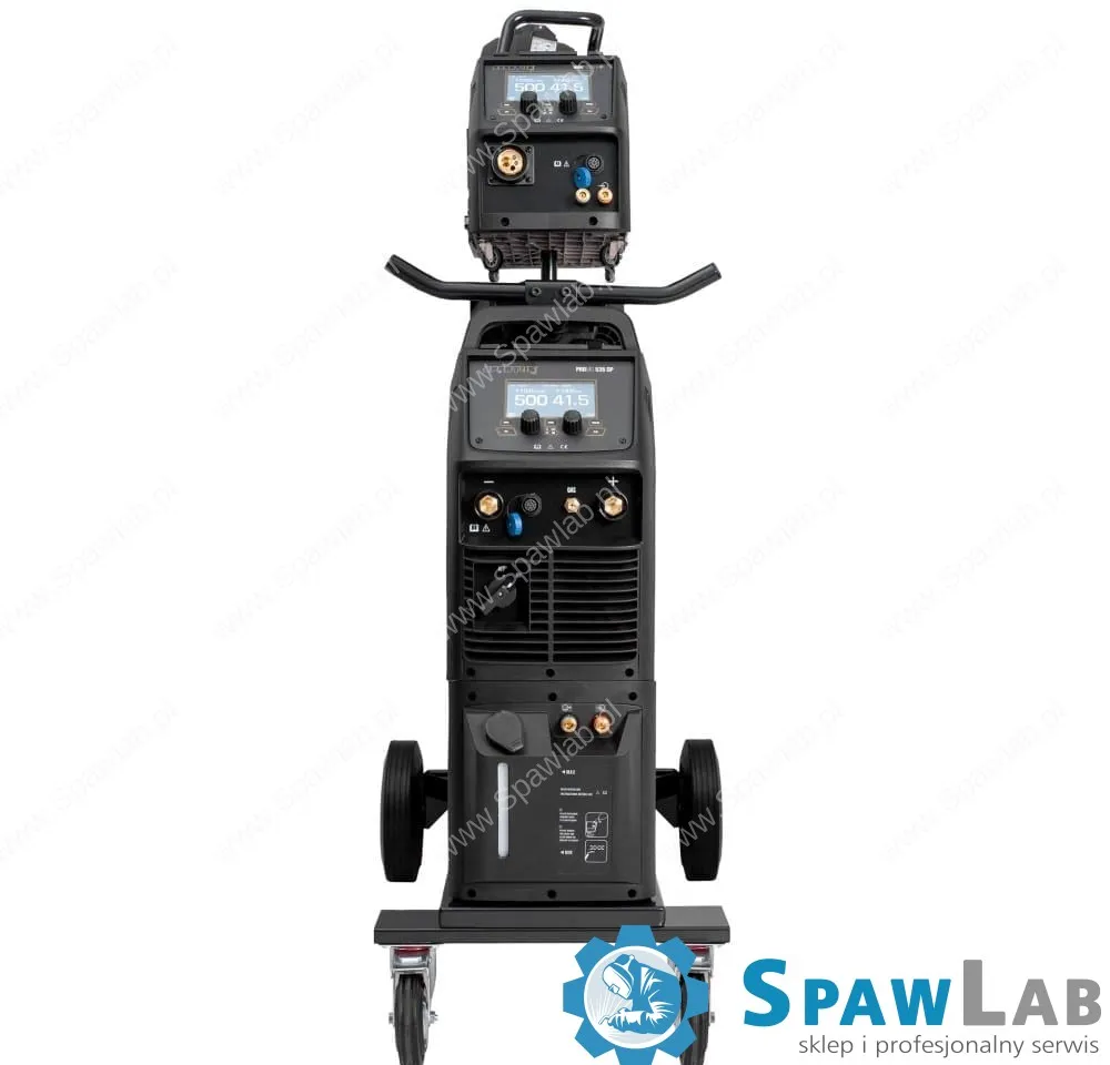 Spartus ProMIG 535 Dual Pulse [źródło, chłodnica, podajnik, przewód zespolony, wózek] pakiet z uchwytem SPP501 - 3m, zdjęcie 3