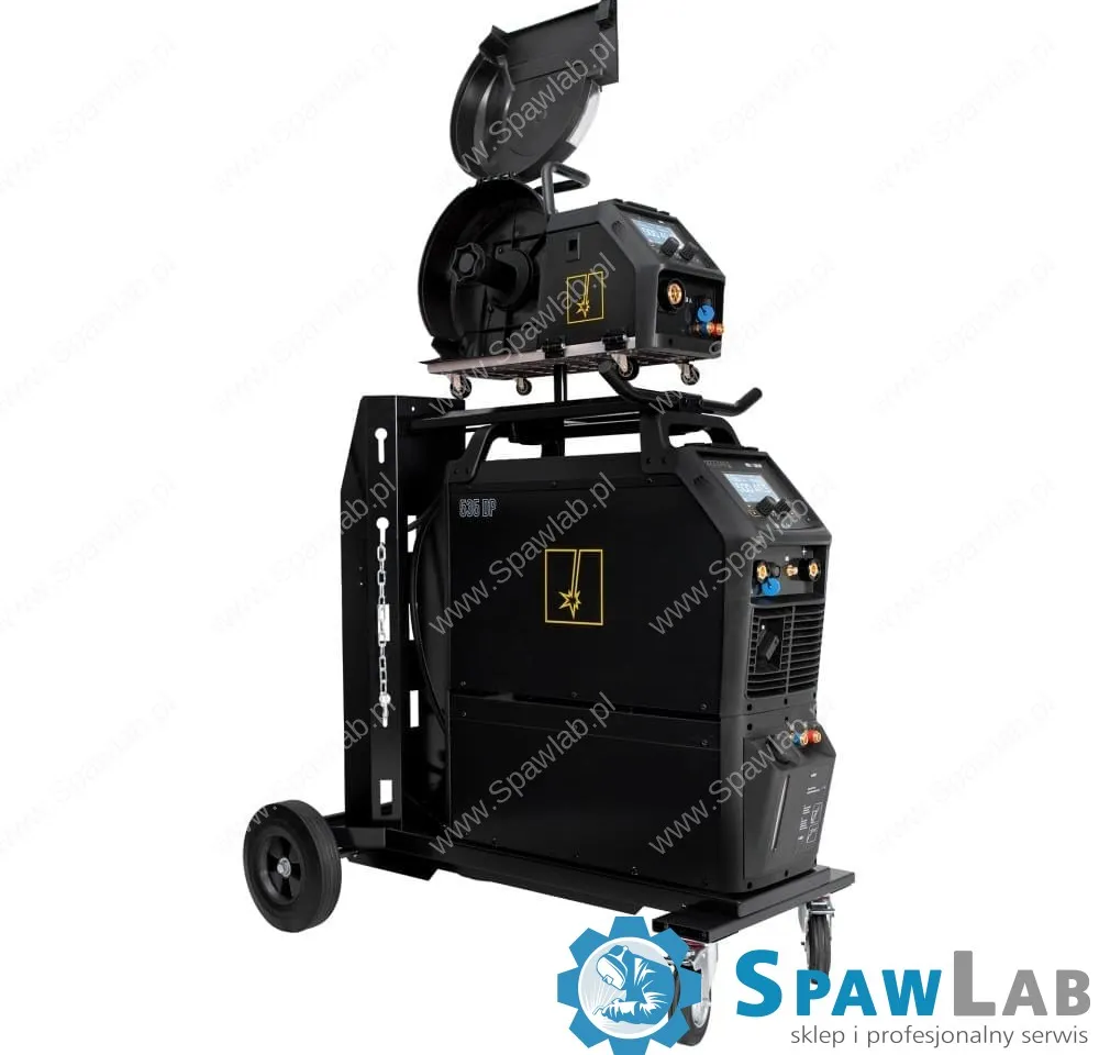 Spartus ProMIG 535 Dual Pulse [źródło, chłodnica, podajnik, przewód zespolony, wózek] pakiet z uchwytem SPP501 - 3m, zdjęcie 6