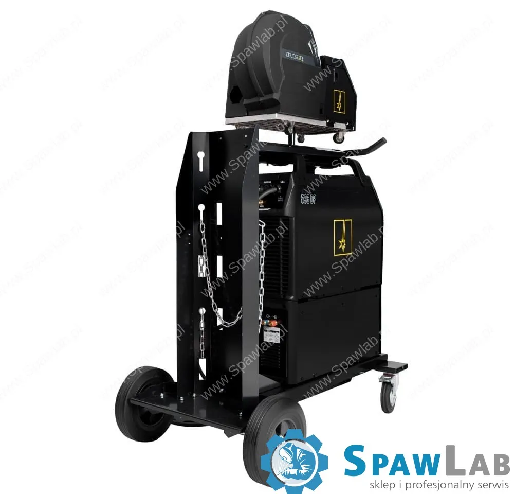 Spartus ProMIG 535 Dual Pulse [źródło, chłodnica, podajnik, przewód zespolony, wózek] pakiet z uchwytem SPP501 - 3m, zdjęcie 7