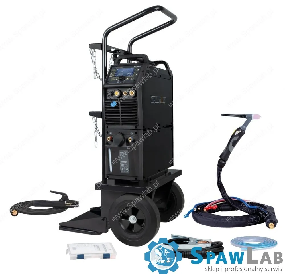 Spartus ProTIG 3000W DC [źródło, chłodnica, wózek] pakiet z uchwytem SPP18 4B - 4m