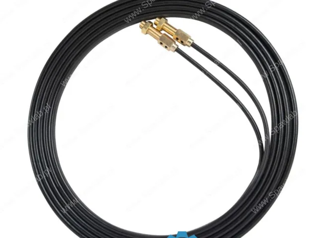 Spartus Prowadnik drutu stalowy powlekany podwójny(0.8 - 1.6mm), 5m