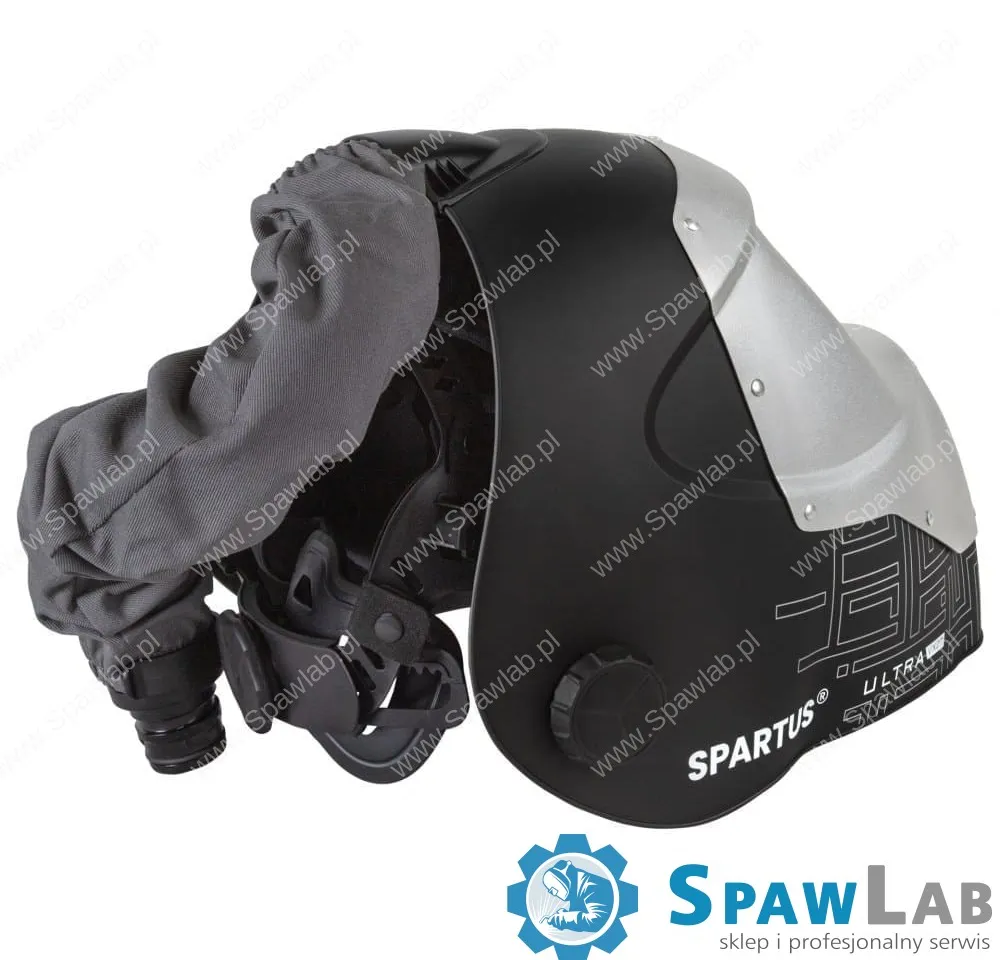 Spartus Przyłbica do spawalnia laserowego SPARTUS Ultra VX27 z kanałem nawiewowym i wężem powietrznym, zdjęcie 6
