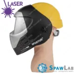 Spartus Przyłbica do spawania laserowego SPARTUS Ultra VX27 z kaskiem i adapterem