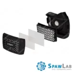 Spartus Przyłbica do szlifowania SPARTUS Ultra NX47 z systemem nawiewowym, zdjęcie 5