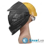 Spartus Przyłbica SPARTUS® Easy FOX z kaskiem i adapterem