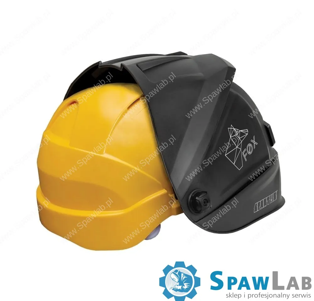 Spartus Przyłbica SPARTUS® Easy FOX z kaskiem i adapterem, zdjęcie 2