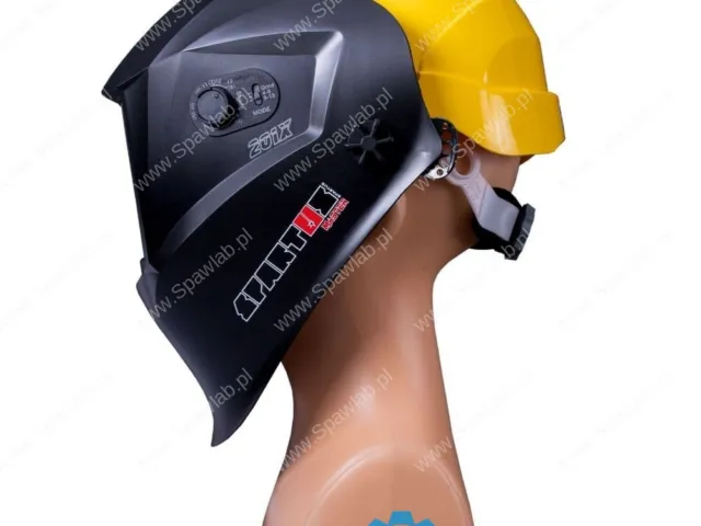 Spartus Przyłbica SPARTUS Master 201X z kaskiem i adapterem