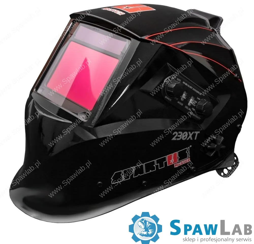 Spartus Przyłbica SPARTUS® Master 230XT (filtr true color) z kanałem nawiewowym