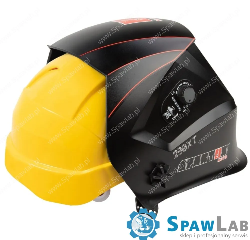Spartus Przyłbica SPARTUS® Master 230XT (filtr true color) z kaskiem i adapterem, zdjęcie 2