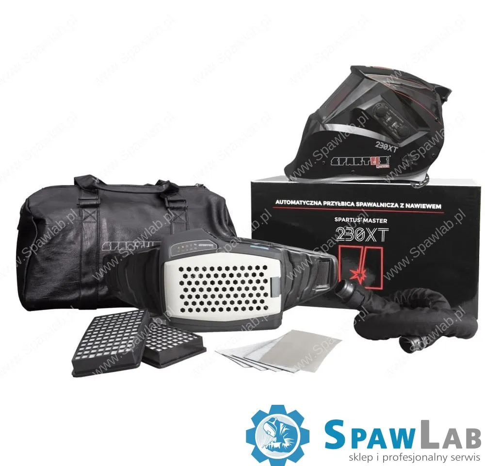 Spartus Przyłbica SPARTUS® Master 230XT (filtr true color) z nawiewem
