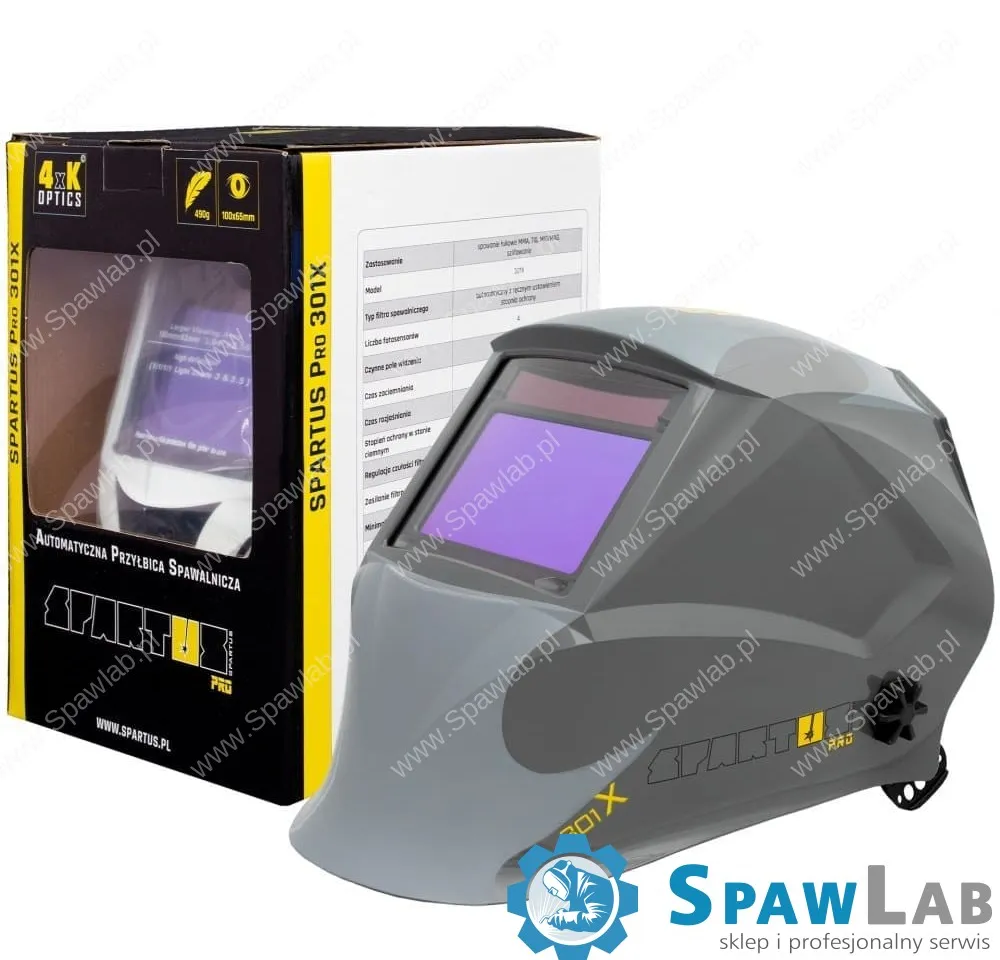 Spartus Przyłbica SPARTUS® Pro 301X (szara), zdjęcie 6