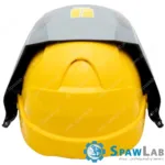 Spartus Przyłbica SPARTUS® Pro 301X (szara) z kaskiem i adapterem, zdjęcie 2