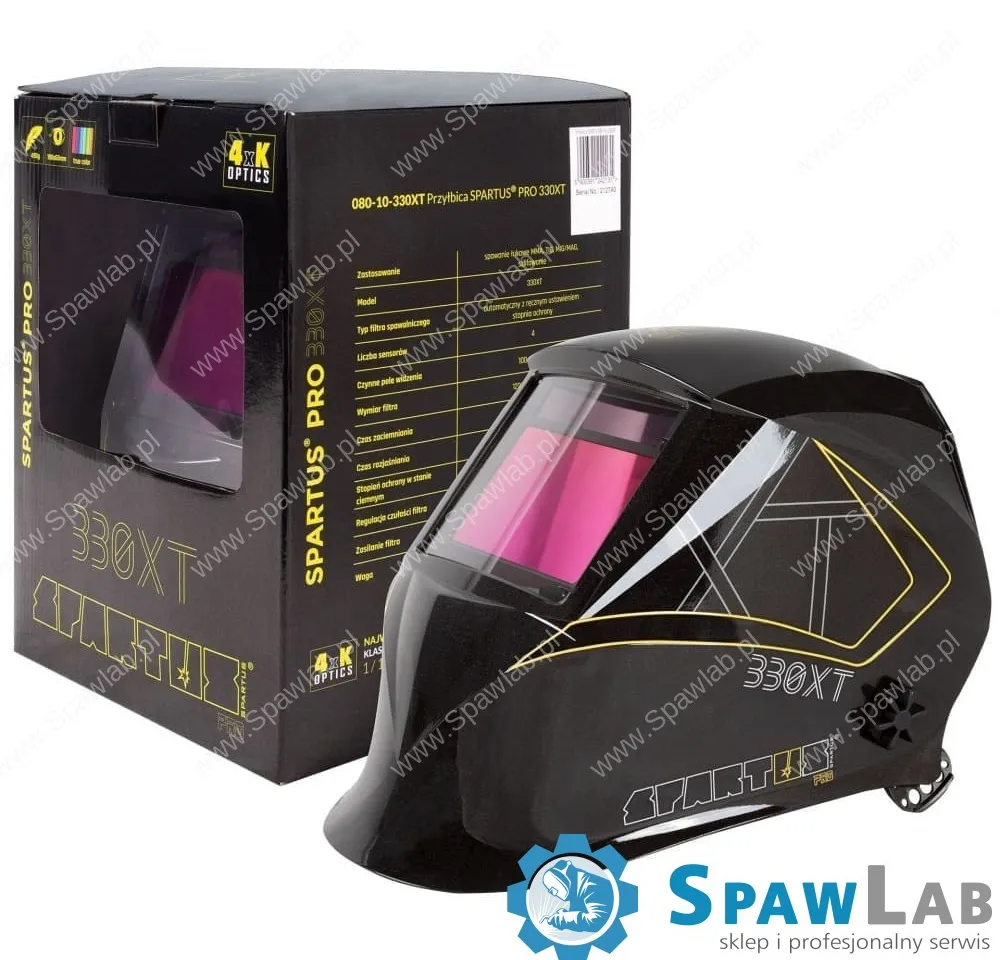 Spartus Przyłbica SPARTUS® Pro 330XT z filtrem true color, zdjęcie 2