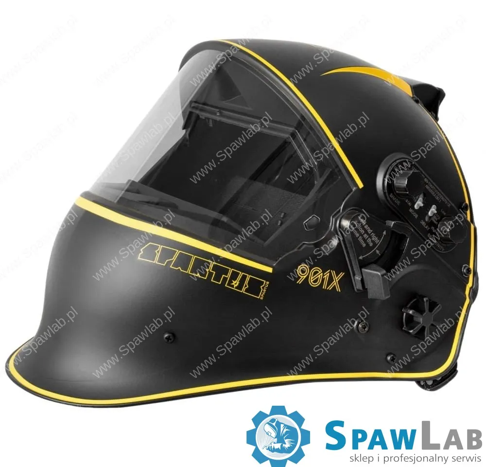 Spartus Przyłbica SPARTUS® Pro 901X z kanałem nawiewowym, zdjęcie 2