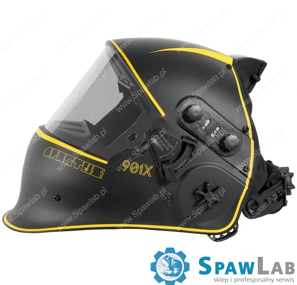 Spartus Przyłbica SPARTUS® Pro 901X z kanałem nawiewowym, zdjęcie 4