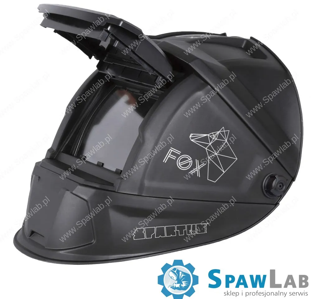 Spartus Przyłbica z klapką SPARTUS® Easy FOX, zdjęcie 2