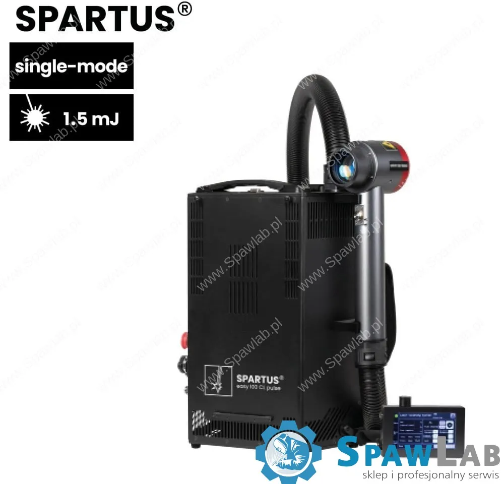 Spartus Pulsacyjna Oczyszczarka laserowa SPARTUS Easy 100CL pulse plecakowa