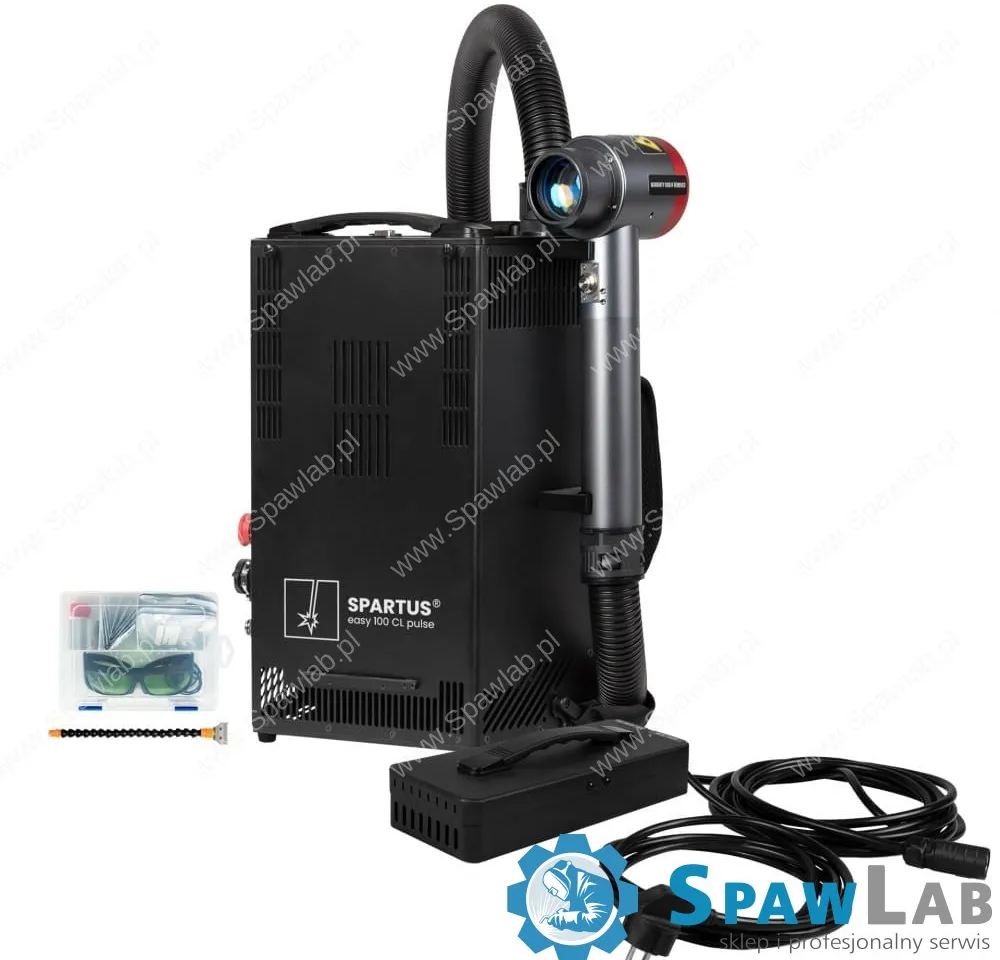 Spartus Pulsacyjna Oczyszczarka laserowa SPARTUS Easy 100CL pulse plecakowa, zdjęcie 11