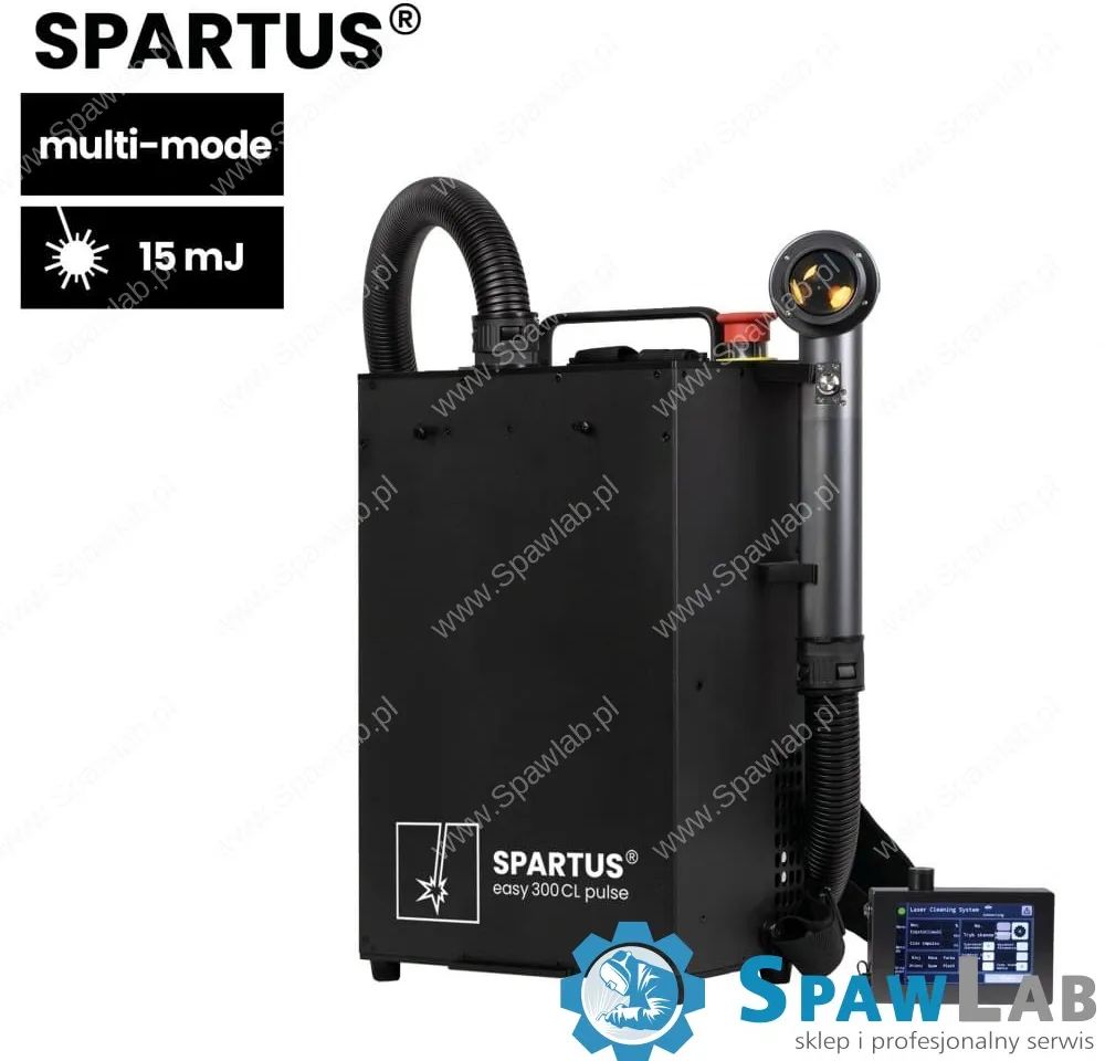 Spartus Pulsacyjna Oczyszczarka laserowa SPARTUS Easy 300CL pulse plecakowa