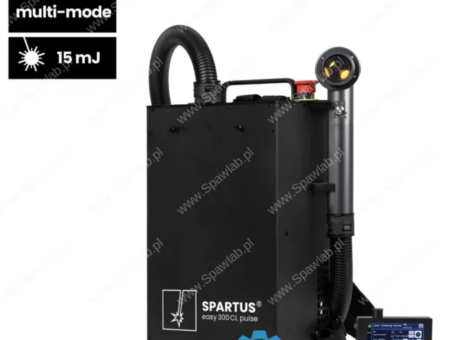 Spartus Pulsacyjna Oczyszczarka laserowa SPARTUS Easy 300CL pulse plecakowa