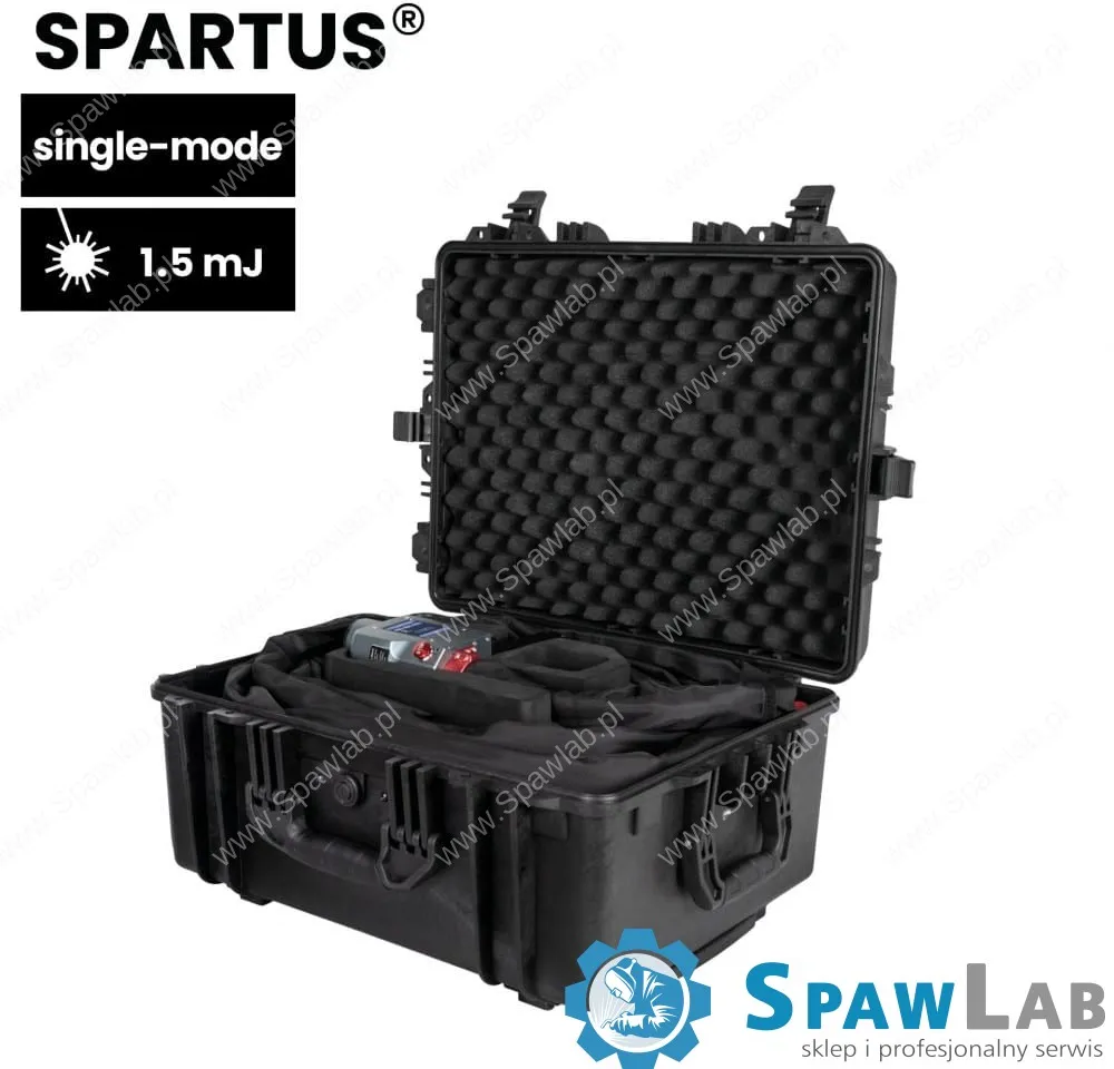 Spartus Pulsacyjna Oczyszczarka laserowa SPARTUS Easy 500CL pulse 1.5 mJ - walizka