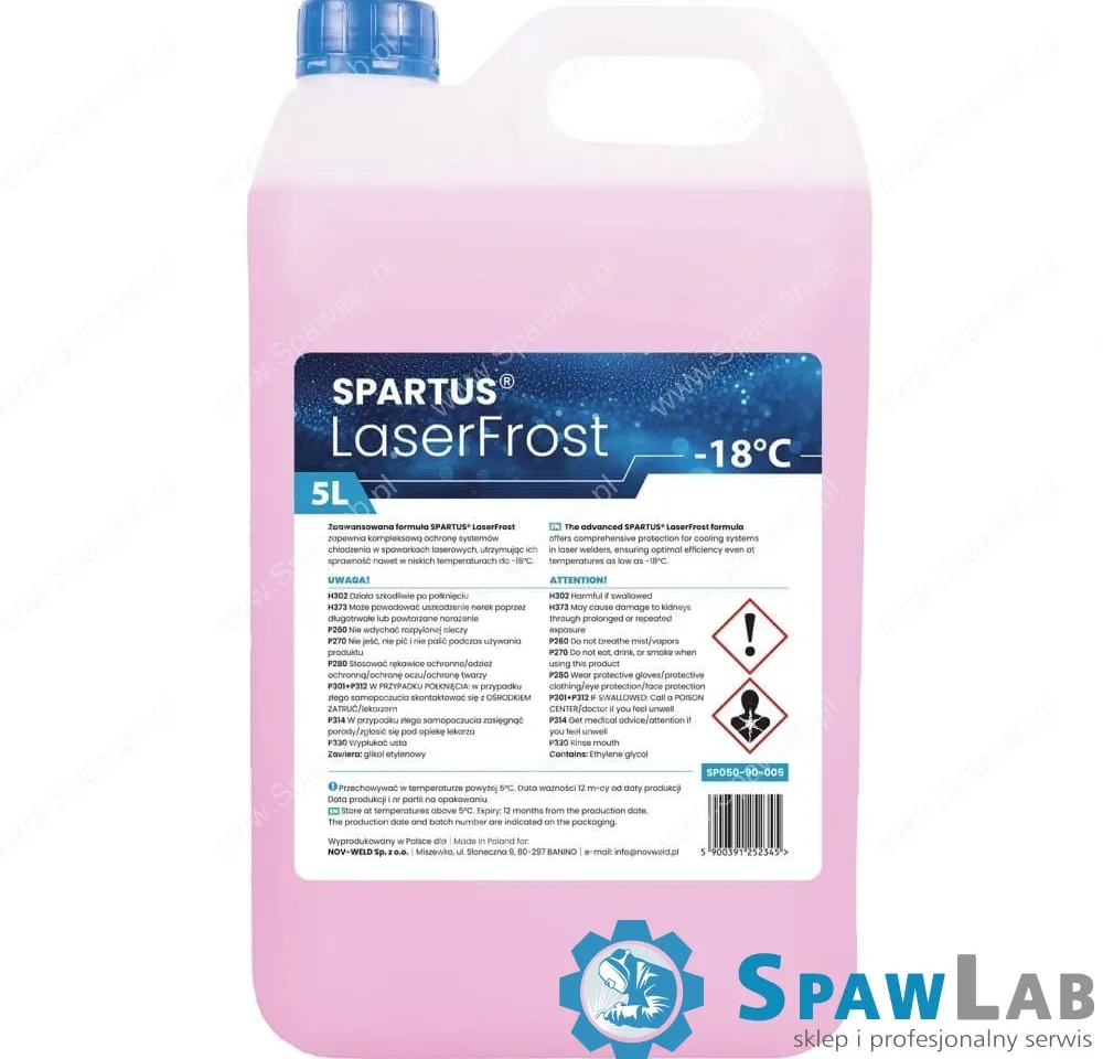 Spartus Płyn chłodniczy do spawarek laserowych SPARTUS LaserFrost 5l