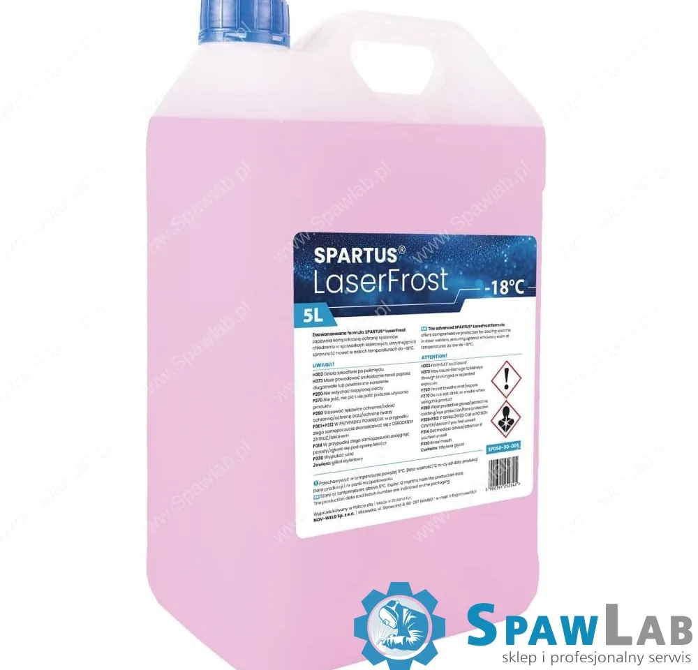 Spartus Płyn chłodniczy do spawarek laserowych SPARTUS LaserFrost 5l, zdjęcie 2