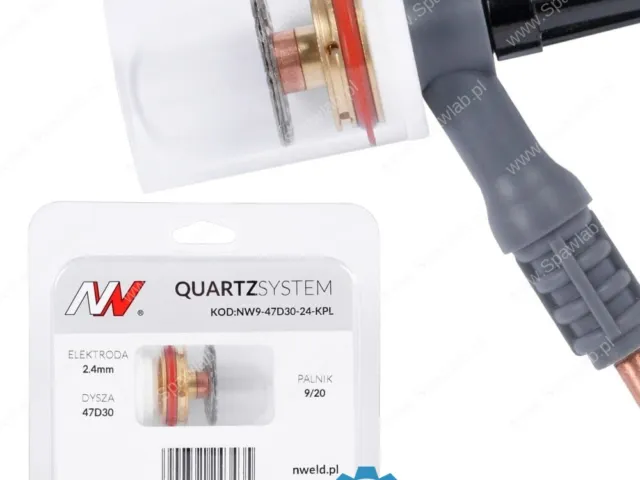 Spartus QUARTZSystem - duża soczewka dysza L 9/20 [na elektrodę 2.4mm]