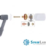 Spartus QUARTZSYSTEM - duża soczewka dysza L, wymienne sitko 17/18/26 [na elektrodę 2.4mm], zdjęcie 3