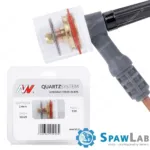 Spartus QUARTZSystem - duża soczewka dysza S, wymienne sitko 9/20 [na elektrodę 2.4mm]