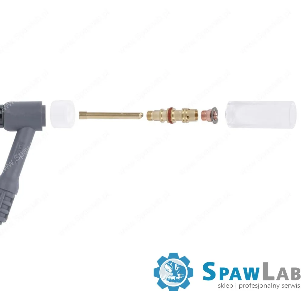 Spartus QUARTZSYSTEM - mała soczewka dysza L 17/18/26 [na elektrodę 2.4mm], zdjęcie 3