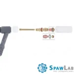 Spartus QUARTZSYSTEM - mała soczewka dysza L, wymienne sitko 17/18/26 [na elektrodę 2.4mm], zdjęcie 3