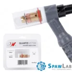 Spartus QUARTZSystem - mała soczewka dysza L, wymienne sitko 9/20 [na elektrodę 2.4mm]