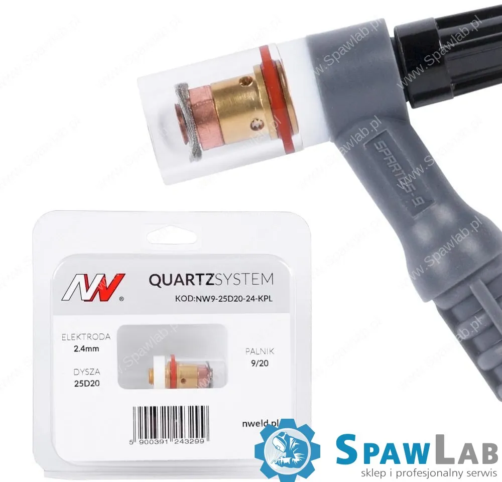 Spartus QUARTZSystem - mała soczewka dysza S 9/20 [na elektrodę 2.4mm]