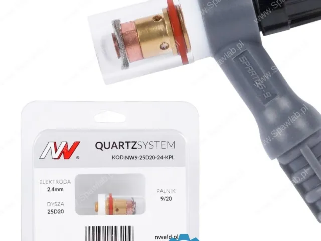 Spartus QUARTZSystem - mała soczewka dysza S 9/20 [na elektrodę 2.4mm]