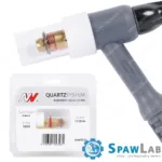 Spartus QUARTZSystem - mała soczewka dysza S, wymienne sitko 17/18/26 [na elektrodę 2.4mm]